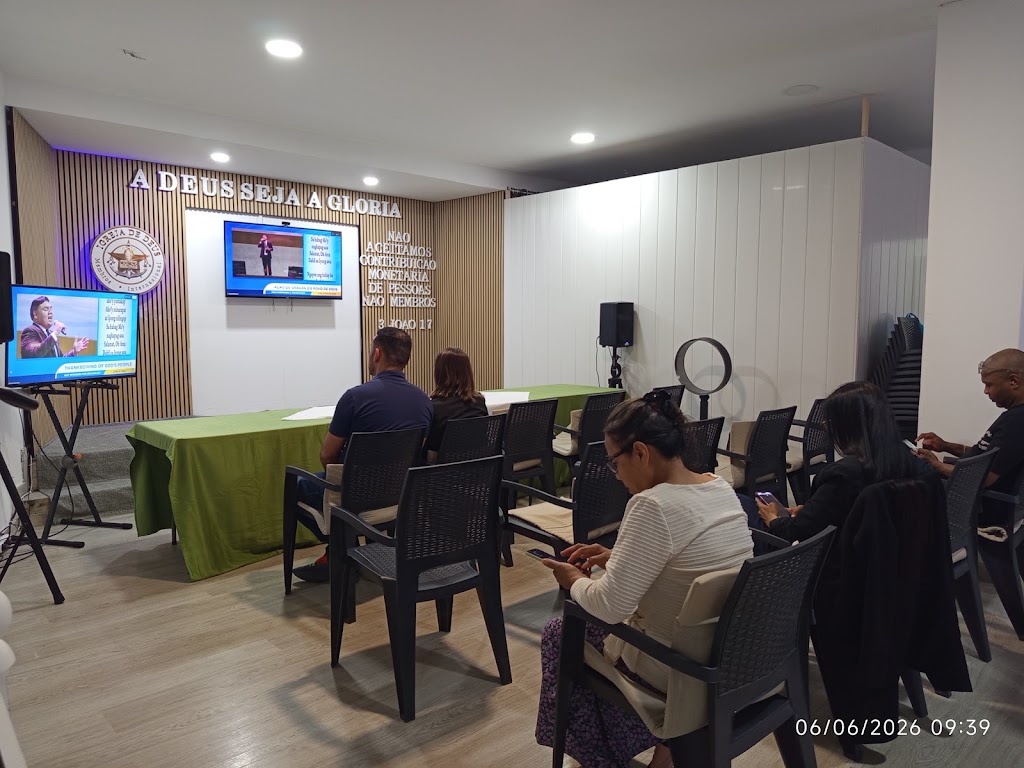 Fachada de Membros da Igreja de Deus Internacional