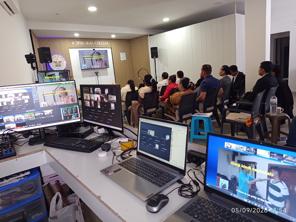 Fachada de Membros da Igreja de Deus Internacional (MIDI)
