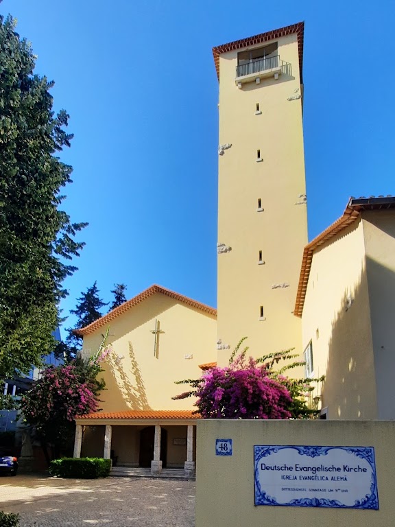 Fachada de Igreja Evangélica Alemã de Lisboa