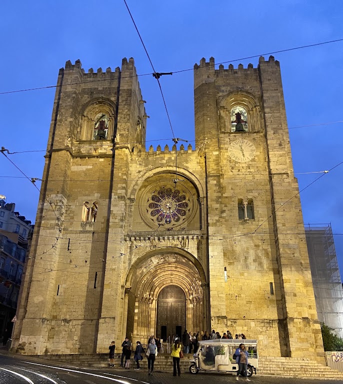 Fachada de Sé de Lisboa