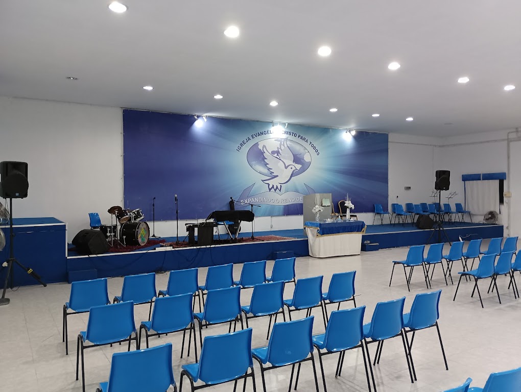 Fachada de Igreja evangélica Cristo para todos