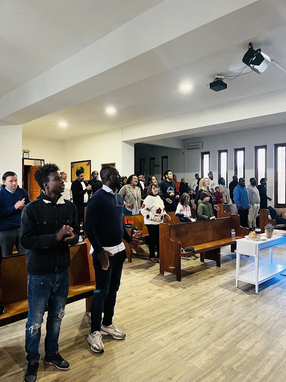 Fachada de Igreja do Nazareno de Casal Novo