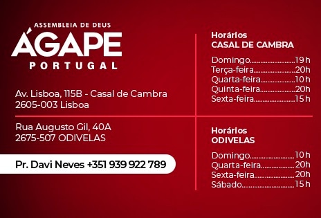 Fachada de AD Ágape Portugal - Casal de Cambra