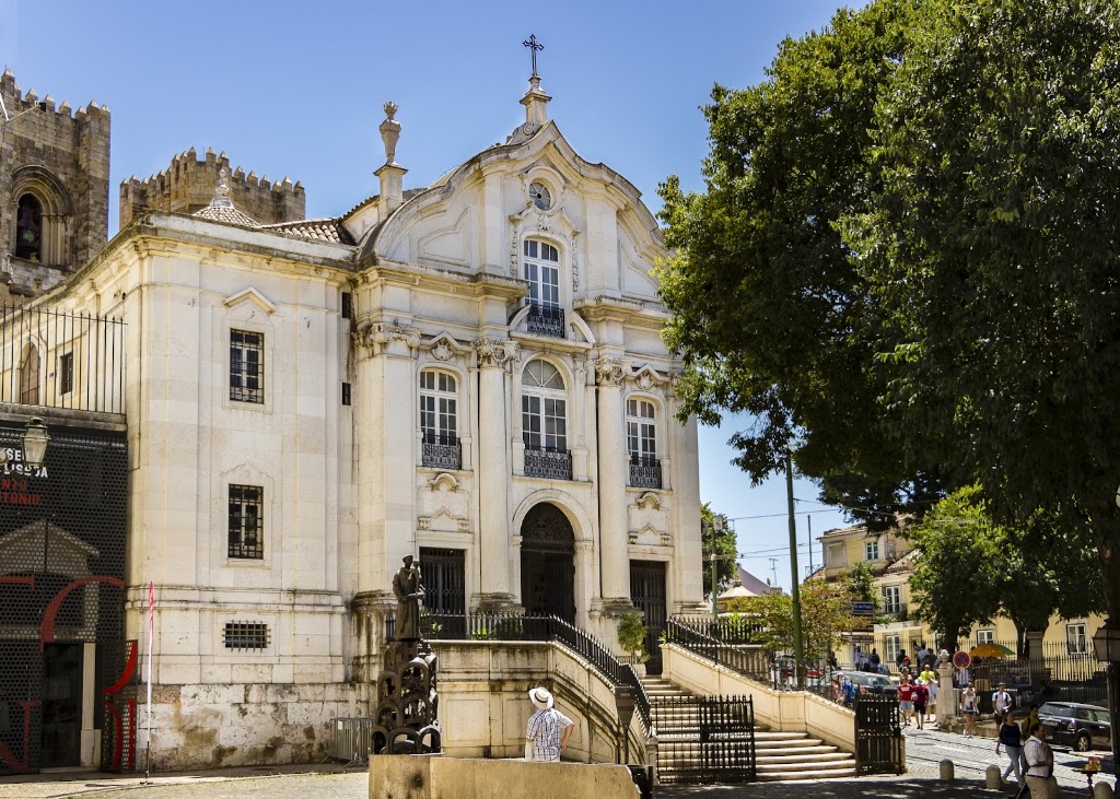 Fachada de Igreja de Santo António de Lisboa